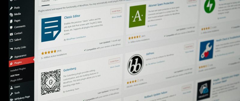 WordPress webbplats – pålitlig plattform för företag och e-handel